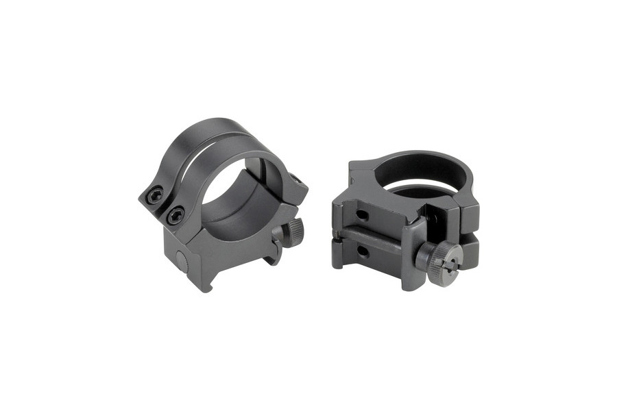 Weaver Quad Lock 1 Inch High Extension Riflescope Rings - Matte