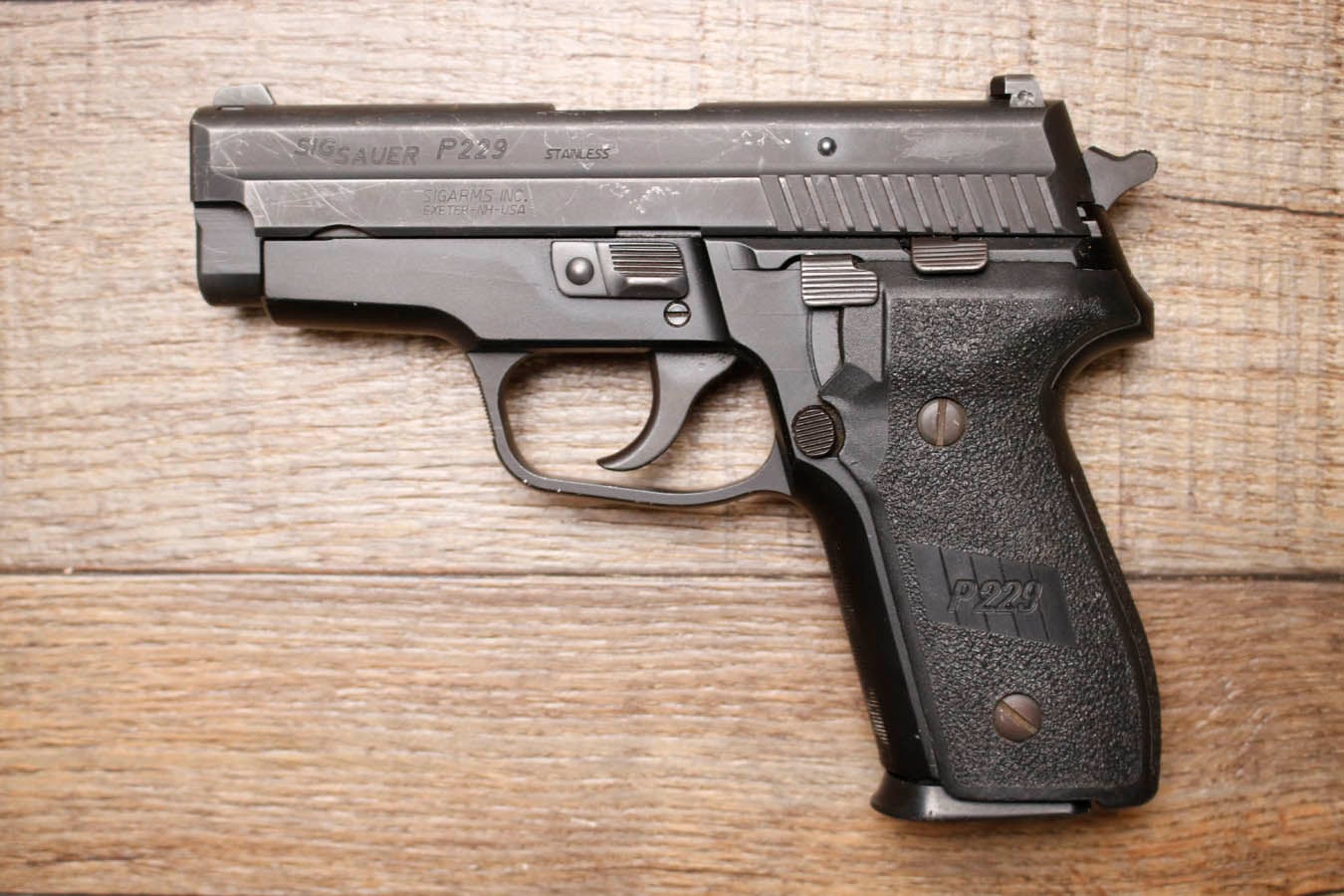 Sig Sauer P229 357 Sig DA/SA Police Trade-In Pistol