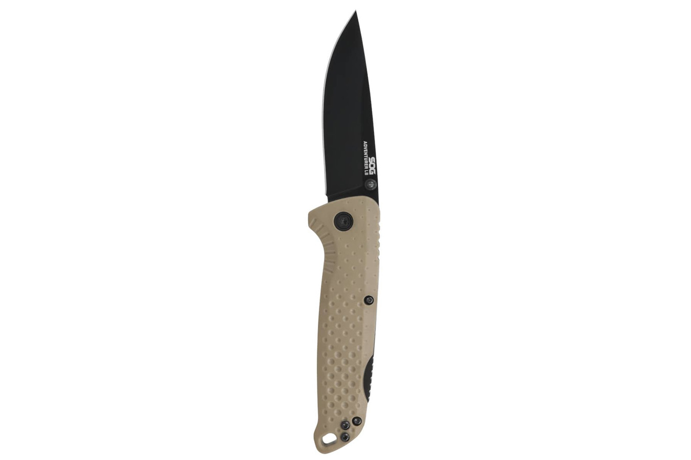 Sog Specialty Knives Adventurer LB Folding Pocket Knife - FDE