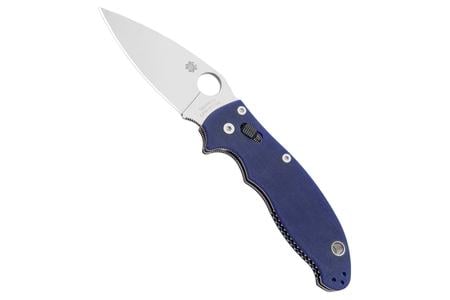 SPYDERCO MANIX 2 G-10 DARK BL 3.375