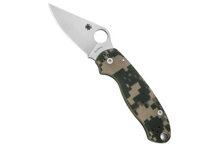 SPYDERCO PARA3 G10 CAMO PLAINEDGE