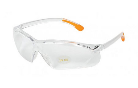 ALLEN COMPANY Shooting Glasses (Clear Lens/Orange Tips)