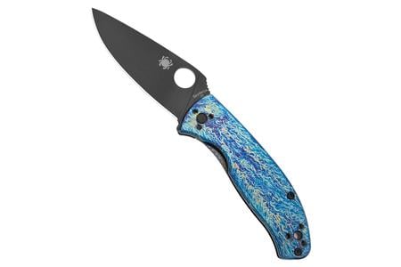 SPYDERCO TENACIOUS TI DISRY BLK/BLU
