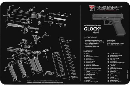 TEKMAT PISTOL MAT FOR GLOCK G5