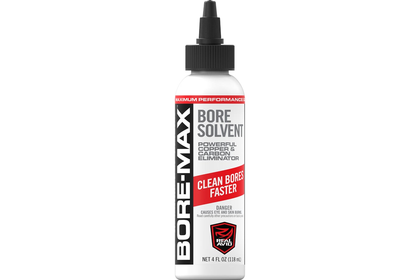 Real Avid Bore-Max Solvent 4 oz Bottle