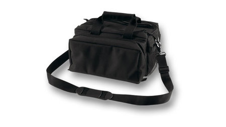 BULLDOG Deluxe Black Range Bag with Strap 