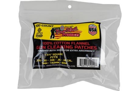 PRO-SHOT PATCH .270-.38CAL 100CT