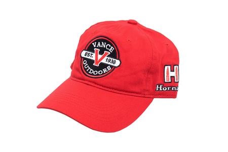 VANCE OUTDOORS AND HORNADY ROUND LOGO HAT 2022