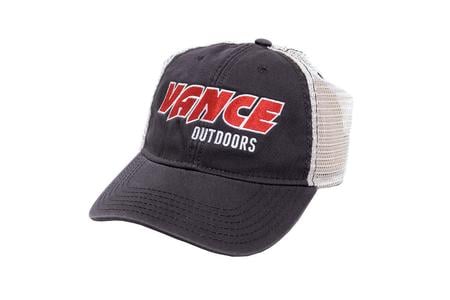 VANCE OUTDOORS EZA DARK GREY PRIMARY LOGO HAT