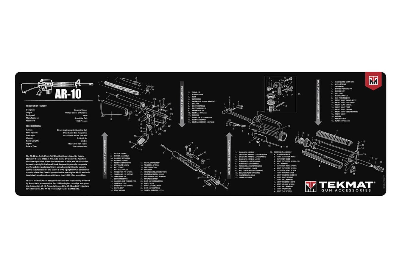 Tekmat Cleaning Mat, AR-10