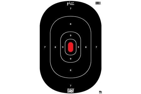 PROSHOT 12X18 SILH SS BLACK 8PK