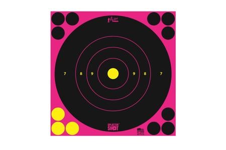 PRO-SHOT 8 PINK BULLSEYE 6PK