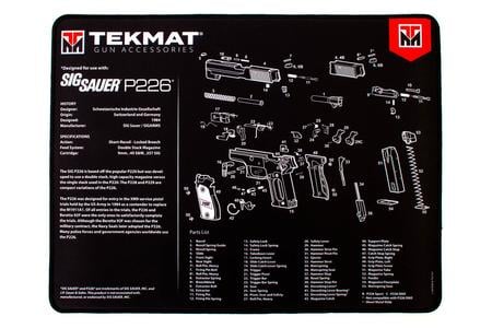 TEKMAT ULTRA PSTL MAT SIG P226 BLK