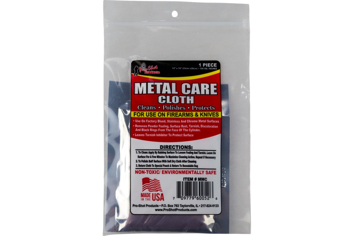 Pro Shot Metal Care Cloth