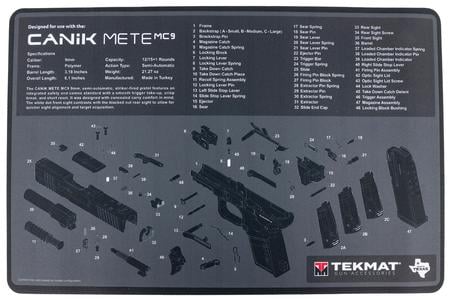 TEKMAT CANIK MC9 GUN CLEANING MAT