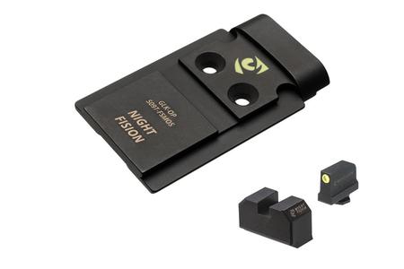 NF PLATE+NS 509T FITS GLOCK FS MOS