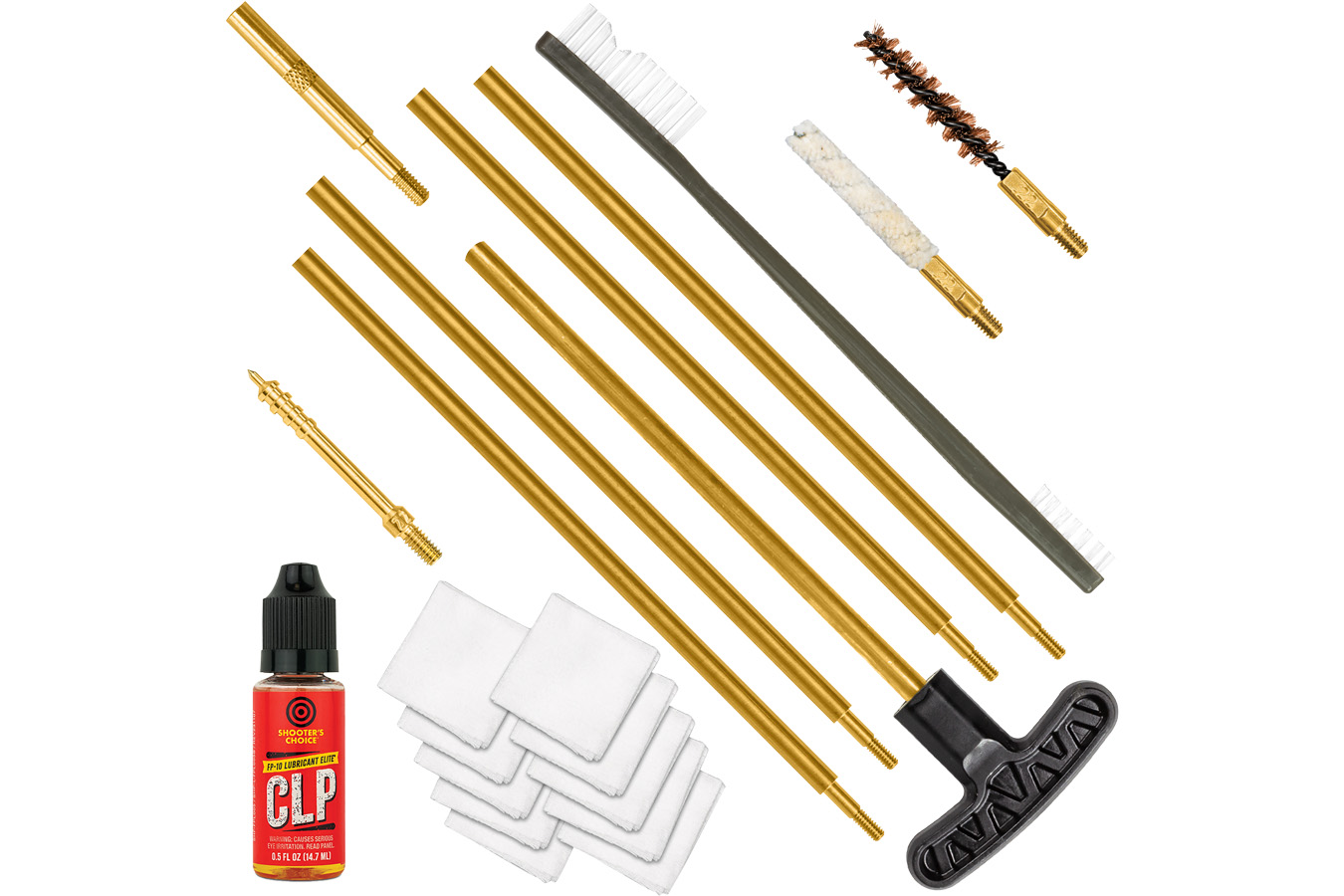 Otis Tech .22 Cal Cleaning Kit For Rifle and Pistol .22 Cal/.223 Cal/5.56mm