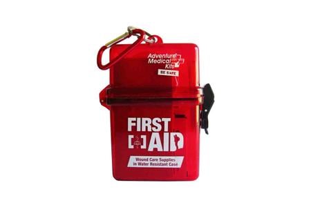 FIRST AID KIT W/WATER RESISTANT CONTAINE