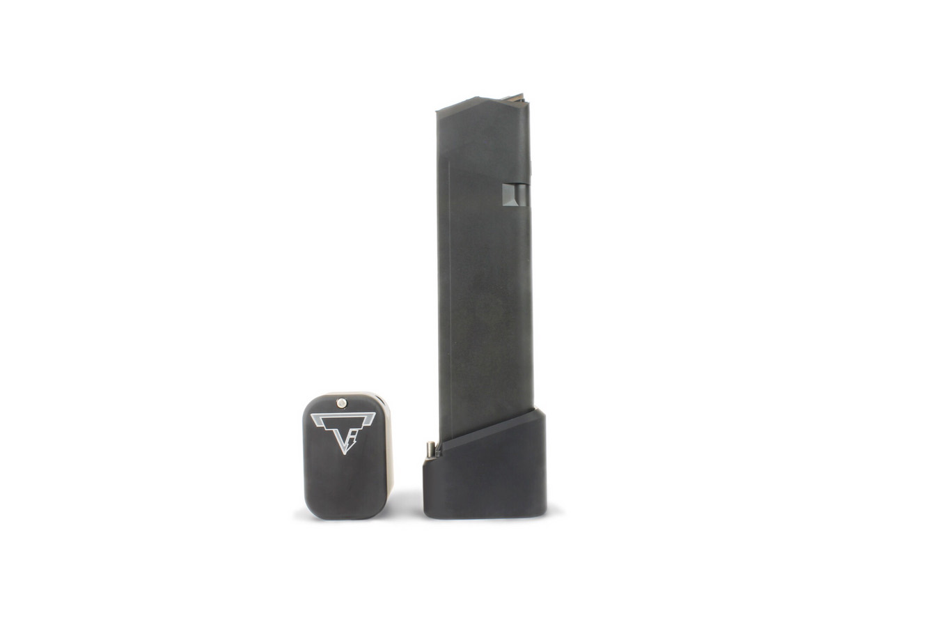 Taran Tactical Base Pad for Glock 9/40 Full Size Magazines +5/6 Flat Black