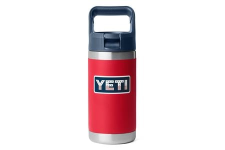 RAMBLER JR 12 OZ KIDS BTL RED/NVY/BADGE