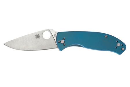 SPYDERCO TENACIOUS TI 3.35 BLUE/SLV