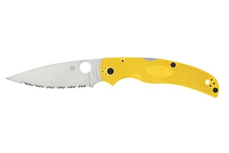 SPYDERCO NATIVE CHF SALT LW YLW SRTD