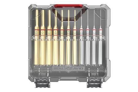 REAL AVID ACCU-PUNCH 11PC BR/STL PCH