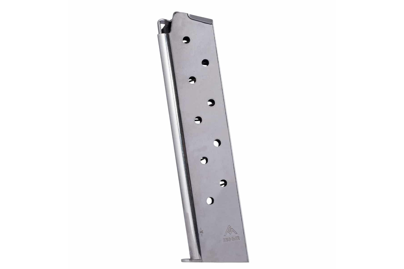Mecgar 1911 Full-Size 45 ACP 10-Round Nickel Magazine