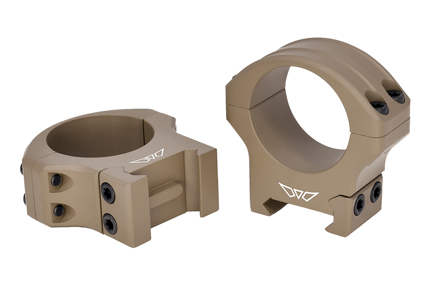 Warne HyperLite 1 inch, High Matte Rings