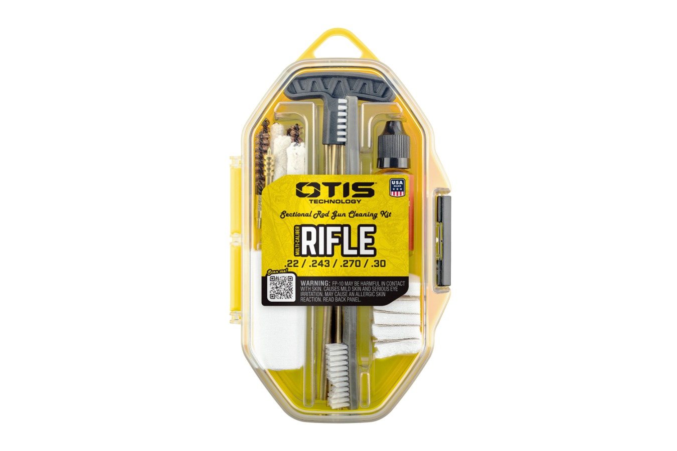 Otis Tech Multi-Caliber Rifle Cleaning Kit with Brass Rods