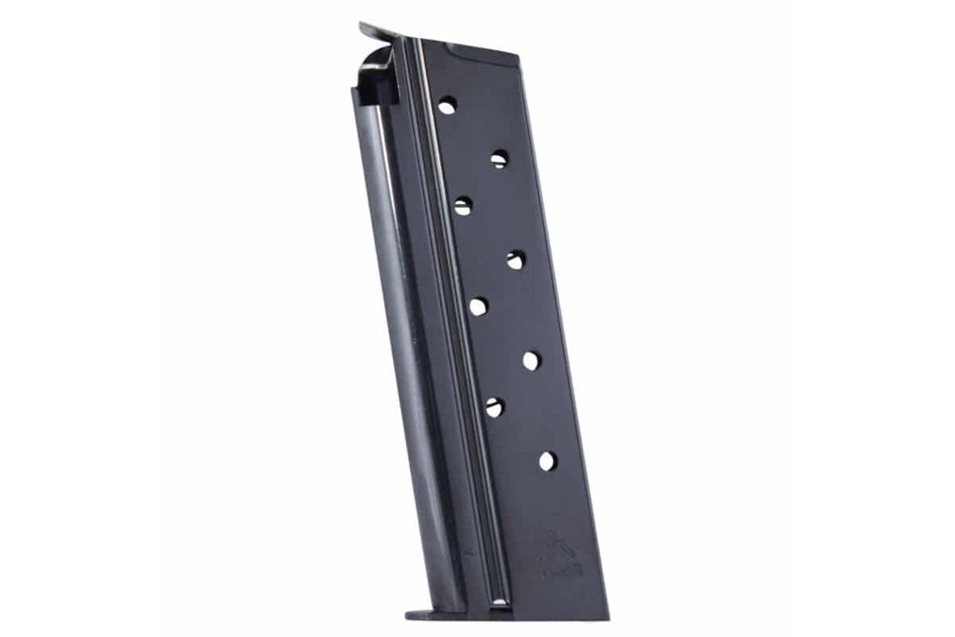 Mecgar 1911 Full Size .38 Super 9-Round Magazine with Blue Finish