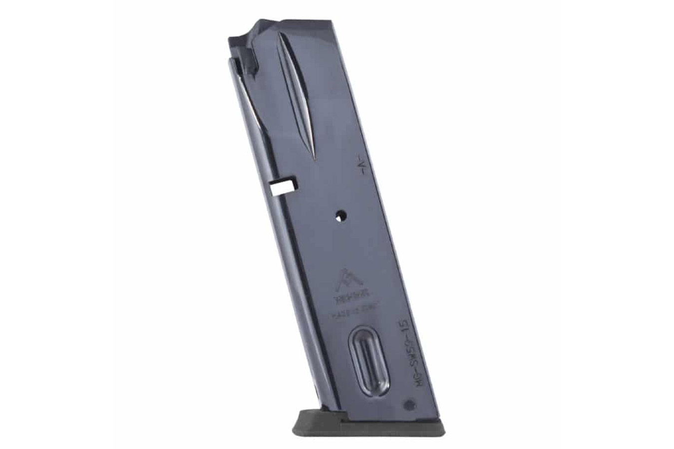 Mecgar SW 59/915 9MM 15-Round Magazine with Blue Finish