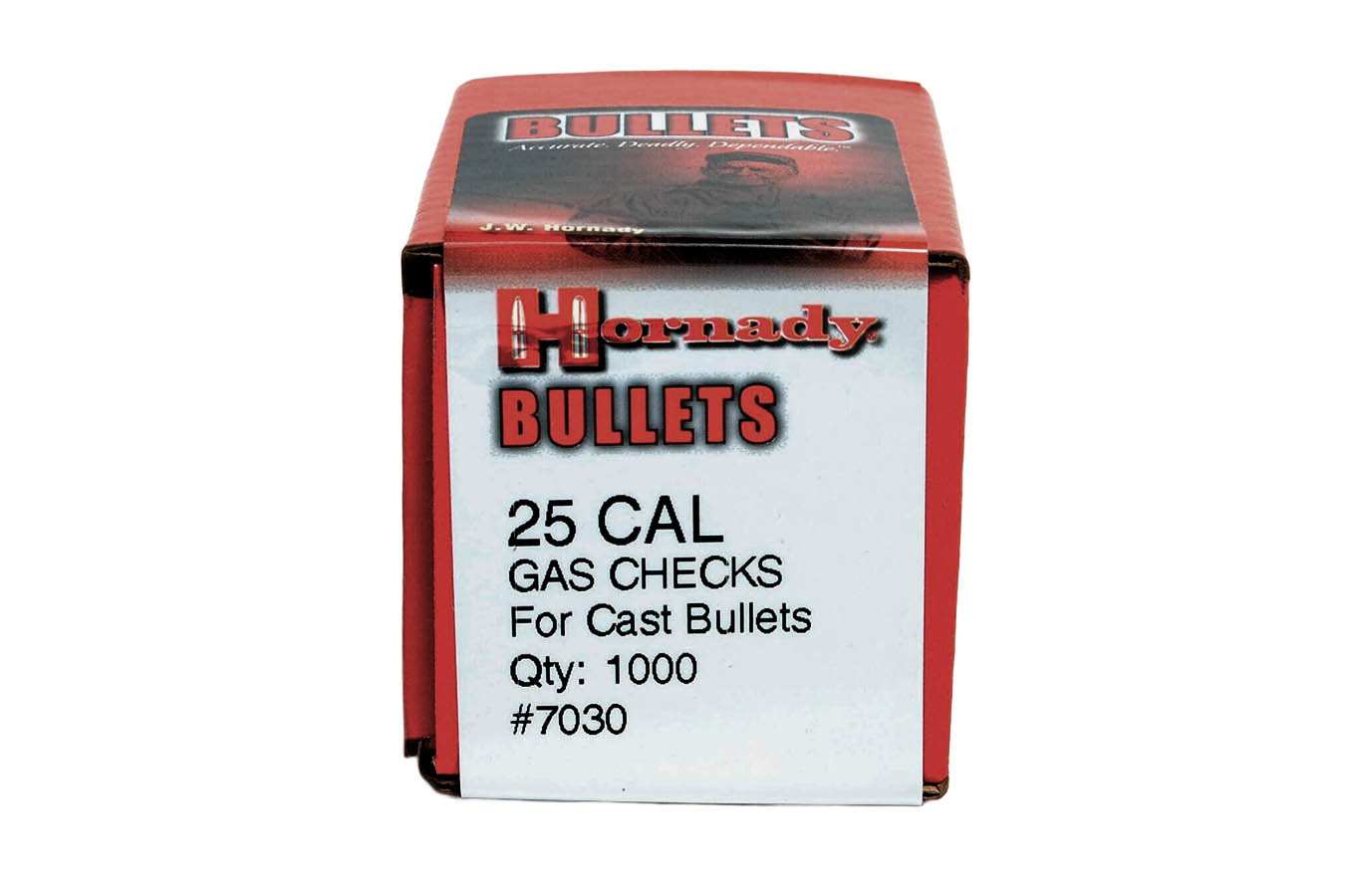 Hornady 25 Caliber Crimp-On Gas Checks 1000/Box