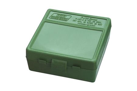 AMMO BOX 100 ROUND FLIP-TOP 38-357