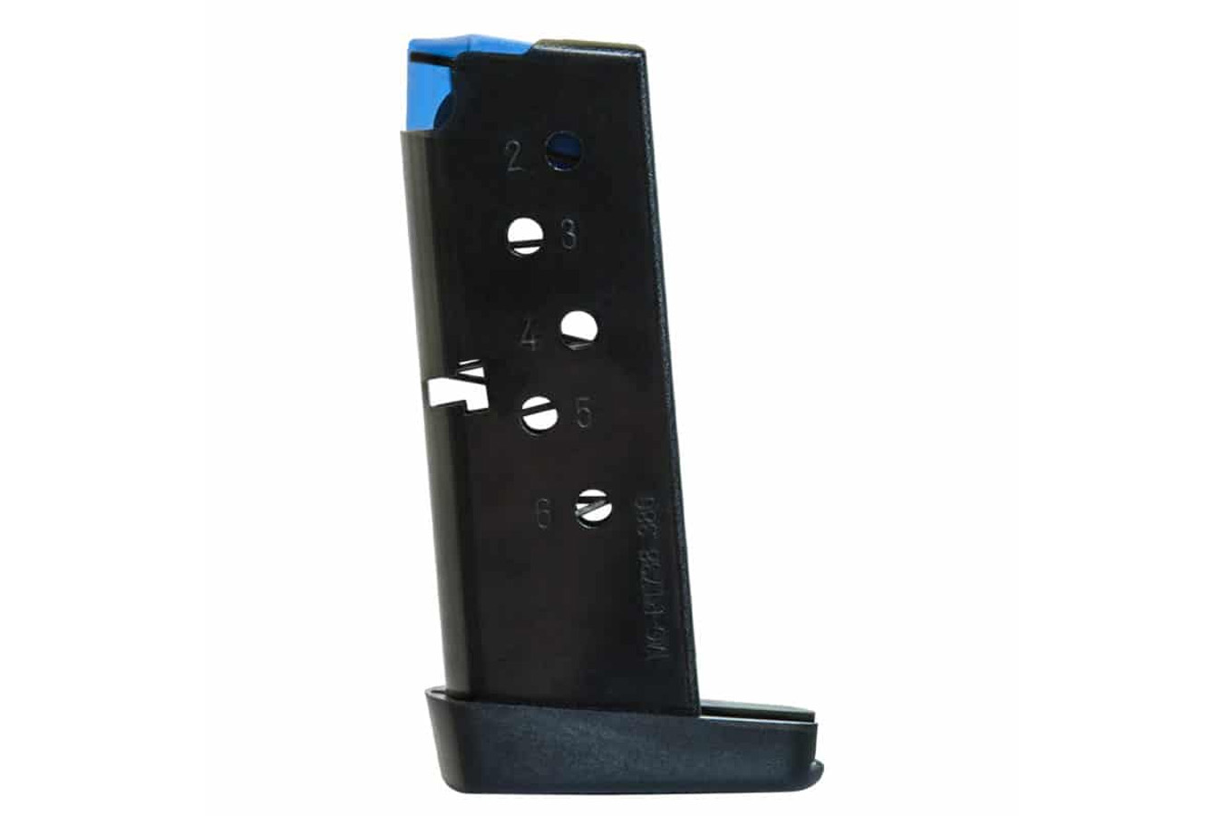 Mecgar Taurus PT738 380ACP 6-Round Magazine with Blue Finish