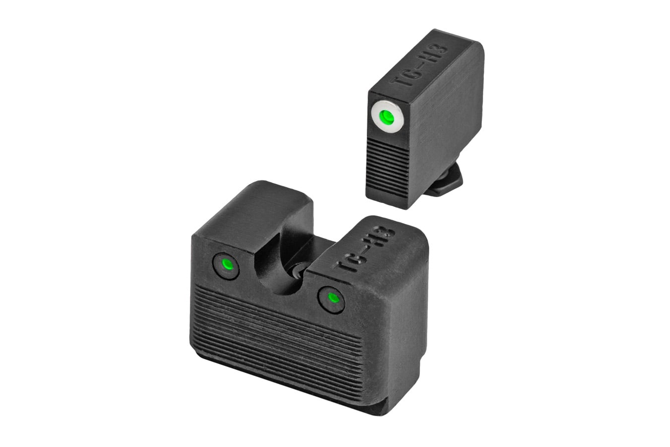 Truglo Tritium Pro Brite Site Day / Night Sight Set Fits Glock M.O.S.