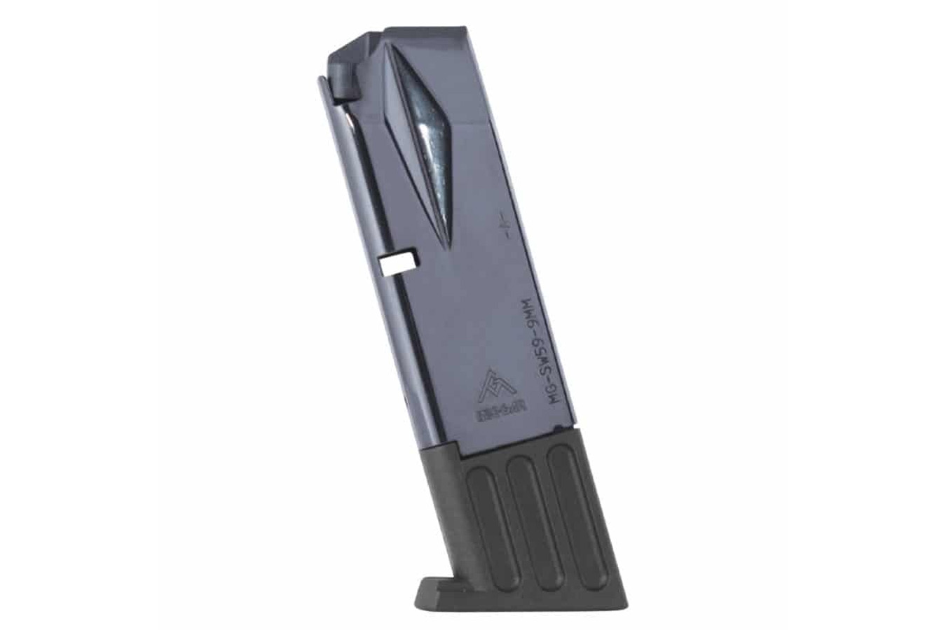 Mecgar SW 5900 Series 9MM 10-Round Magazine with Blue Finish