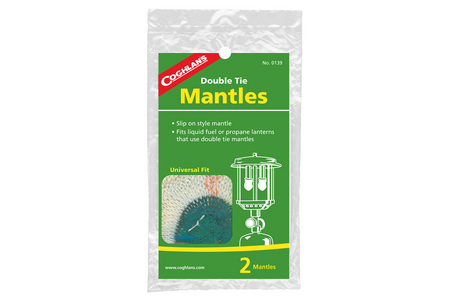DOUBLE TIE LANTERN MANTLES