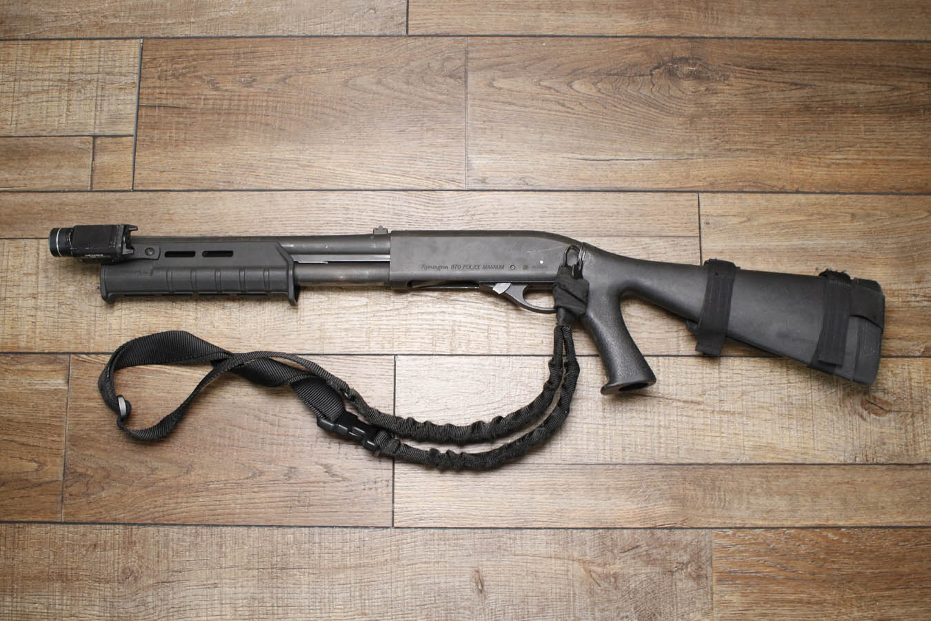 Remington 870 Police Magnum 12GA Police Trade-In NFA Short Barrel Shotgun with Streamlight TLR-1 HL