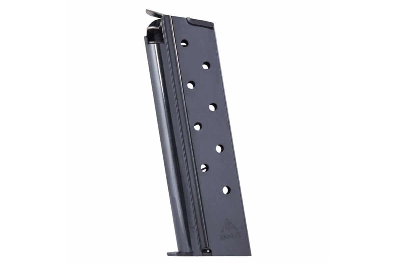 Mecgar 1911 Full Size 10MM 8-Round Factory Magazine with Blue Finish