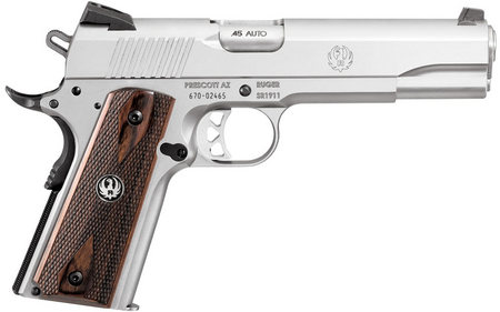 RUGER SR1911 45 Auto Stainless Centerfire Pistol (LE)