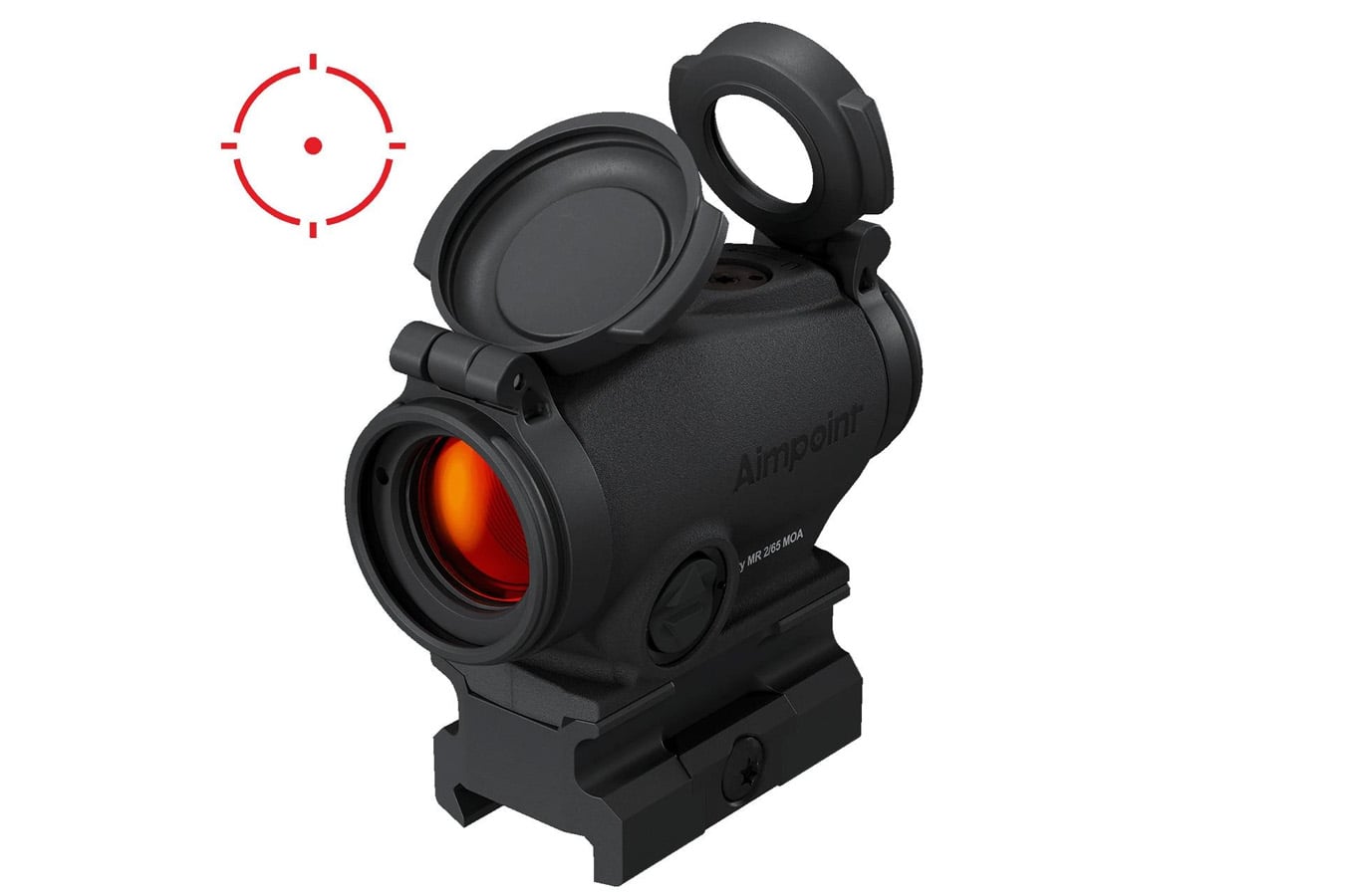 AIMPOINT DUTY RDS MR (2 MOA DOT/65 MOA RING, 39MM MOUNT) 