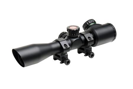 TRUGLO XTREME 4X32 MDOT IR RINGS BLK
