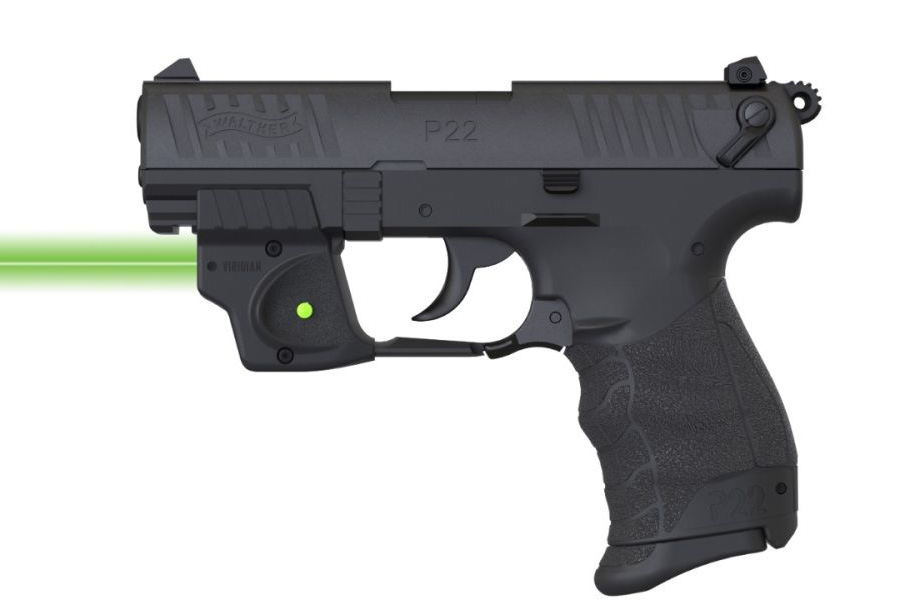 Viridian E Series Green Laser for Walther P22