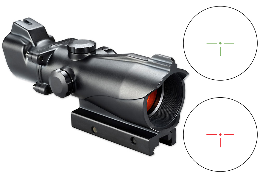 OLD BUSHNELL 2X MP R/G T-DOT RETICLE AROPTIC