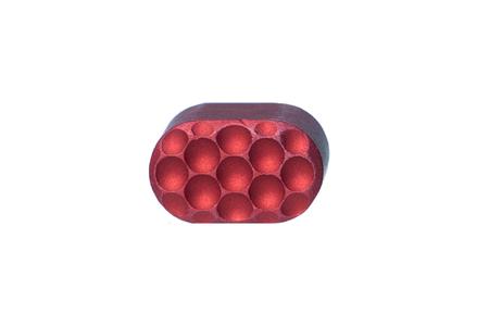 SANTAN AR15 EXT MAG RELEASE RED