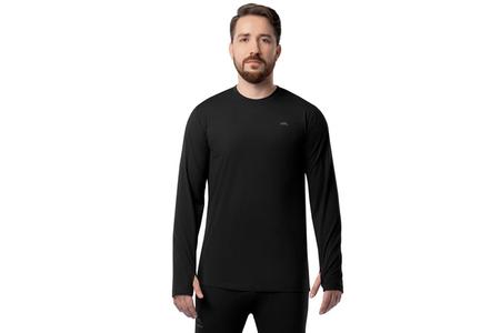 PEAK SINGLE LAYER JERSEY CREW TOP