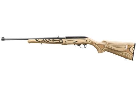  10/22 22LR 18.5IN BLUED  BARREL 10RD NATURAL  LAMINATE ALTAMONT STOCK  BLACK GL
