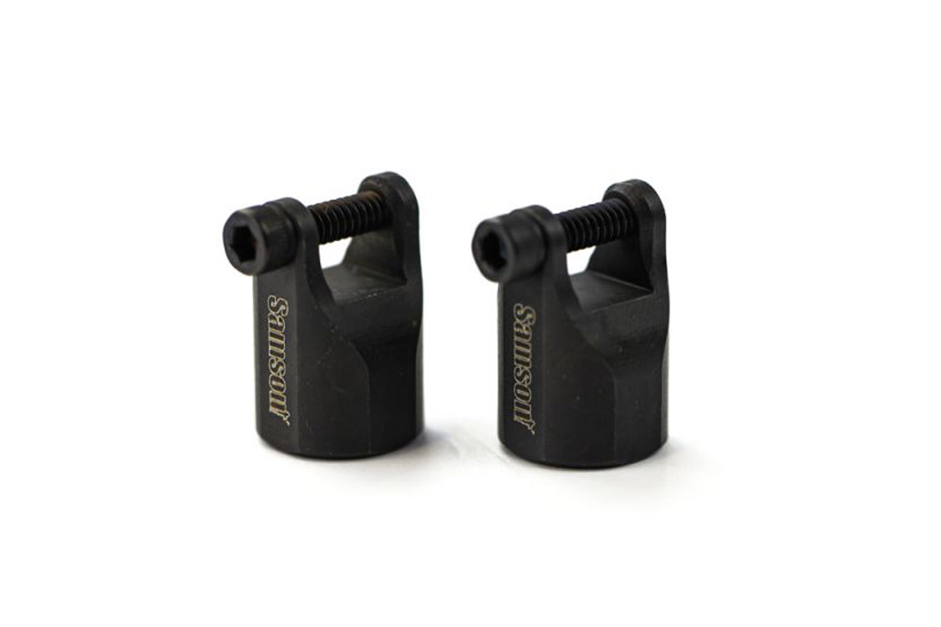 Samson Manufacturing Corp Swivel Stud QD Adapter Black - 2 Pack