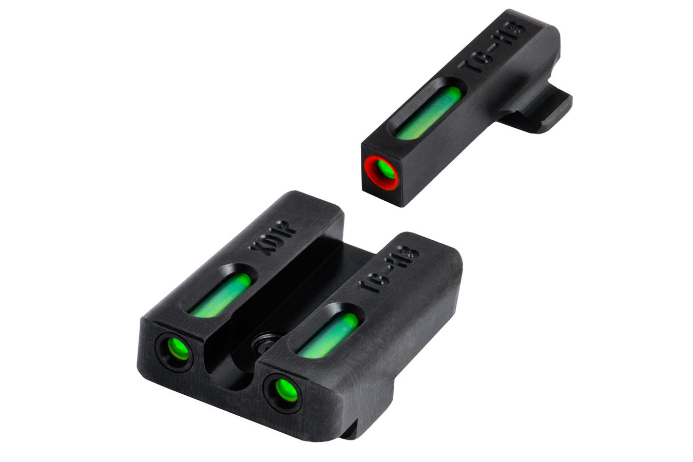 Truglo TFX Pro Tritium Fiber-Optic Sight Set for Springfield Hellcat